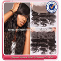 Hot sale beauty deep wave human hair full lace frontal closures